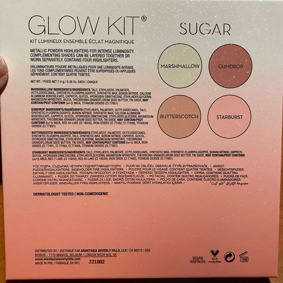 Anastasia Sugar Glow Kit - Picture 8 of 14